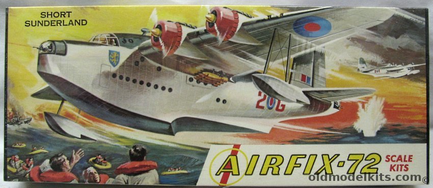 Airfix 1/72 Short Sunderland - Craftmaster Issue, 1-198 plastic model kit